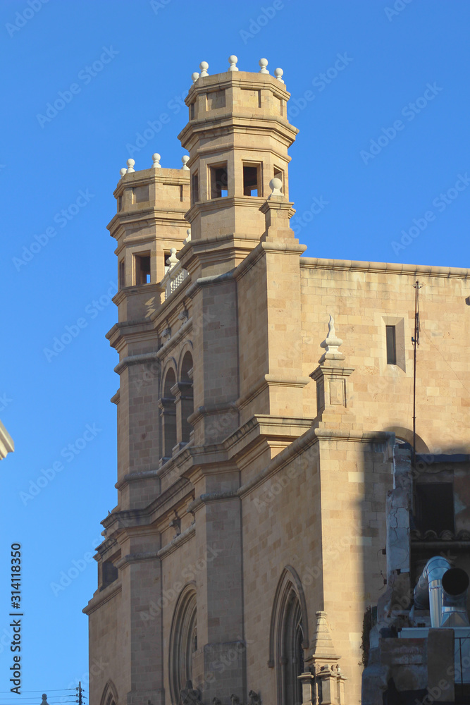 Obraz premium Concatedral de Santa María, Castellón, España