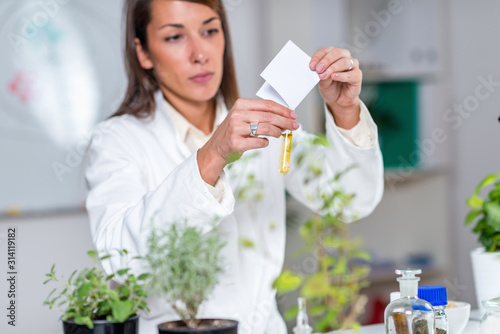 Homeopathy lab.