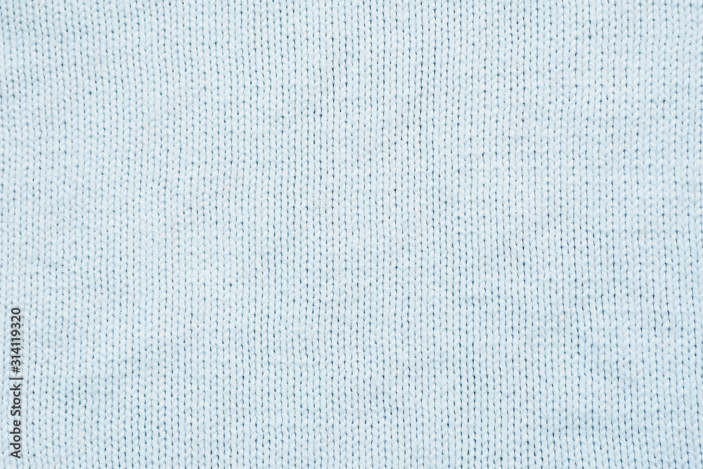 Fototapeta premium background and texture white knitted woolen fabric..