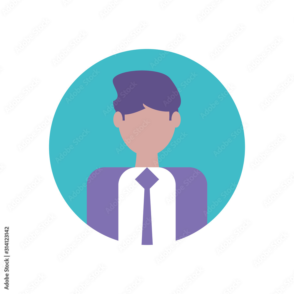 Businessman avatar vector design Businessman avatar vector design