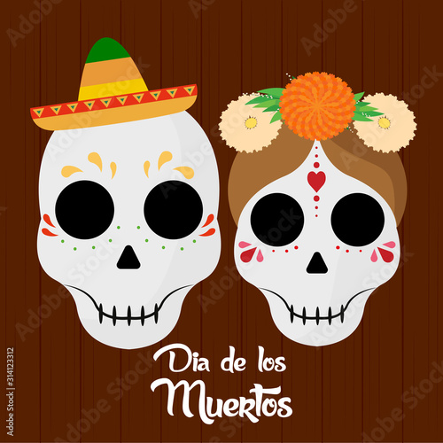 Dia de los muertos poster