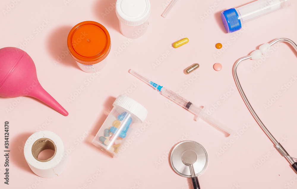 pills and syringe pills and syringe