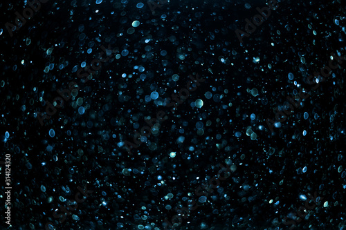 abstract bokeh background, colorful particles