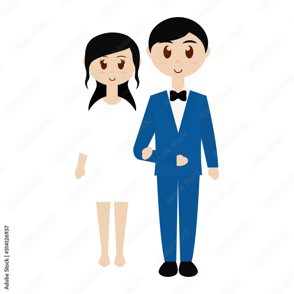 Wedding couple image