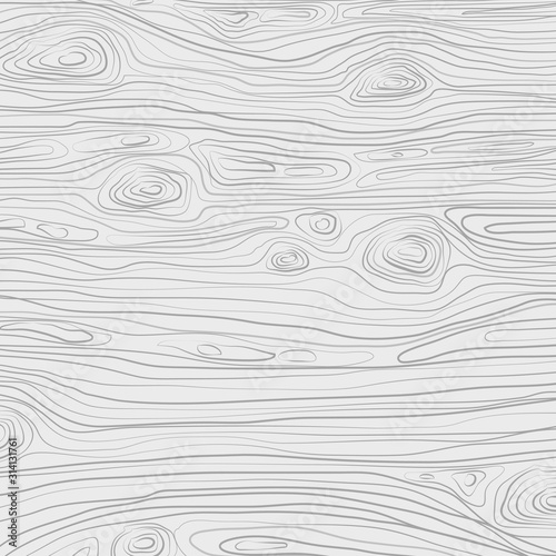 White square wooden cutting, chopping board, table or floor surface. Wood texture. Vector illustration
