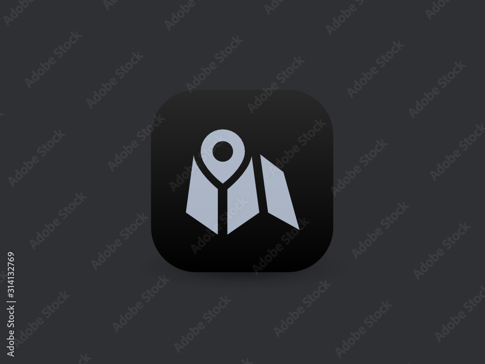 Map - App Icon Map - App Icon