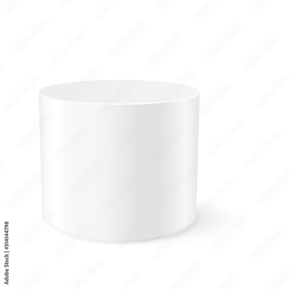 Cylinder. 3d geometric shape Cylinder. 3d geometric shape