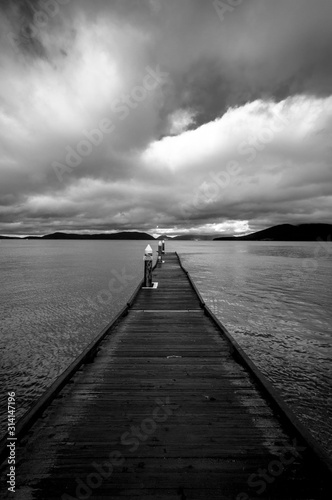 pier on the lake © Justin