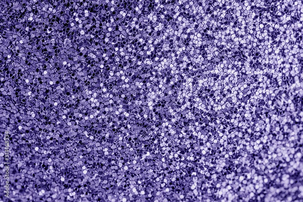 Violet shiny background, small sparkles closeup. A beautiful foundation for sites, layouts and postcards.