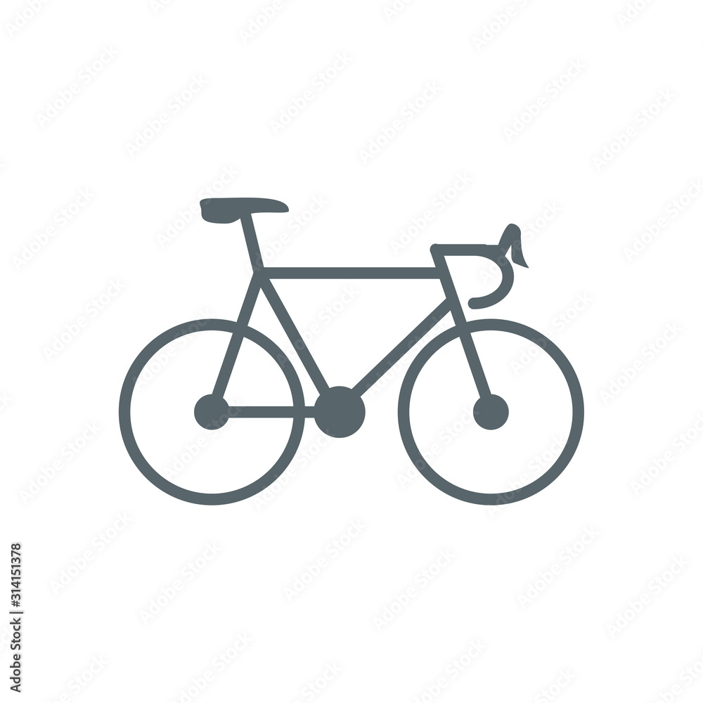 Isolated bike icon vector design Isolated bike icon vector design