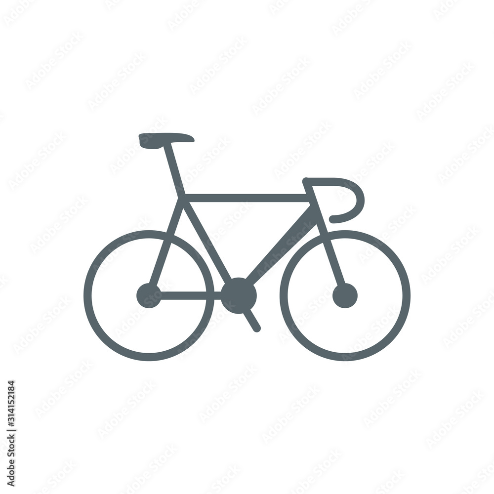 Isolated bike icon vector design Isolated bike icon vector design