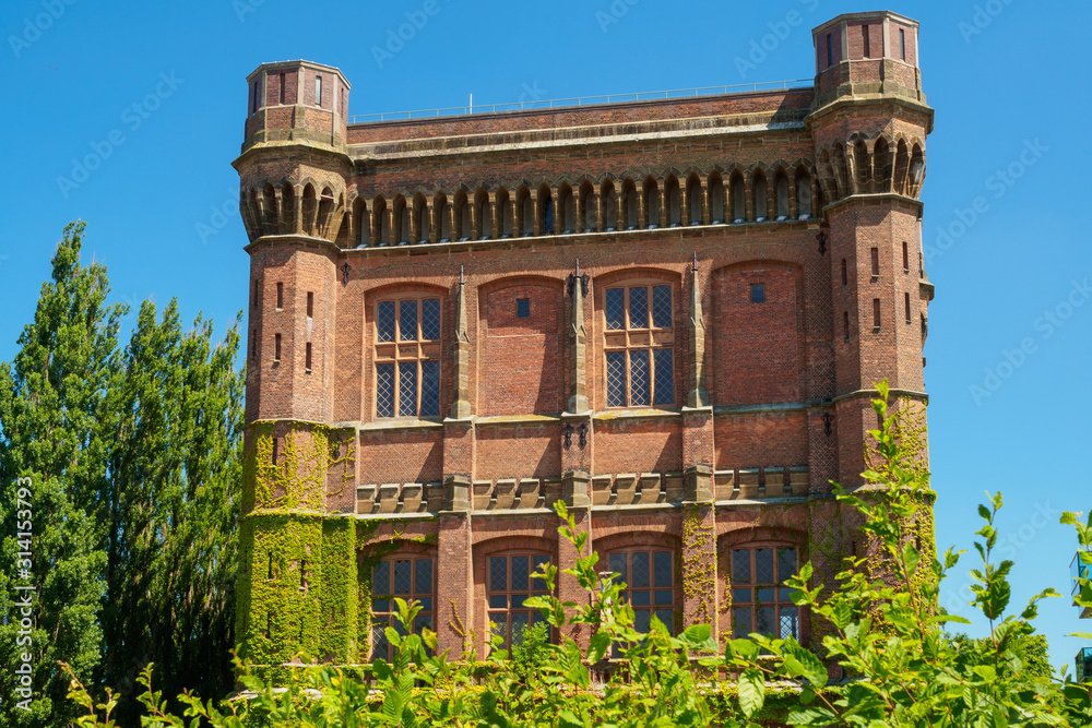 Old Water tower in Bremen, Germany, Europe