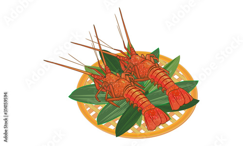 Japanese spiny lobster