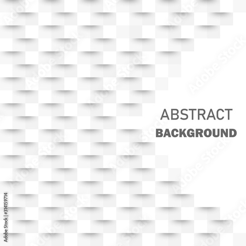 White geometric abstract texture. Vector background. EPS10