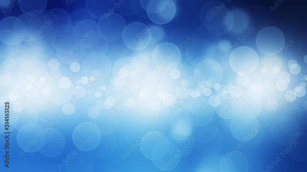 Blue bokeh lights abstract background. Bokeh on the background blurred the natural blue and white. Blue bokeh lights abstract background. Bokeh on the background blurred the natural blue and white.