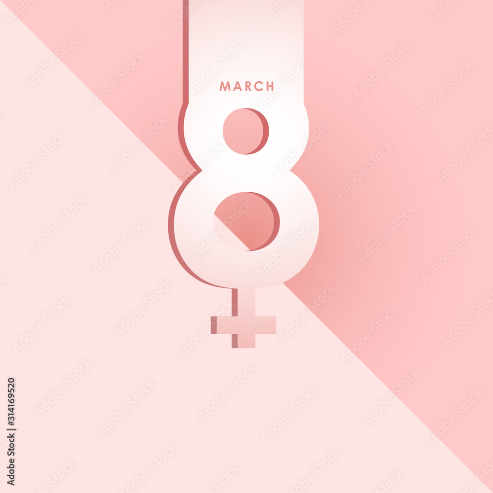Happy Women's Day Celebration March 8 Vector Template Design Illustration Happy Women's Day Celebration March 8 Vector Template Design Illustration