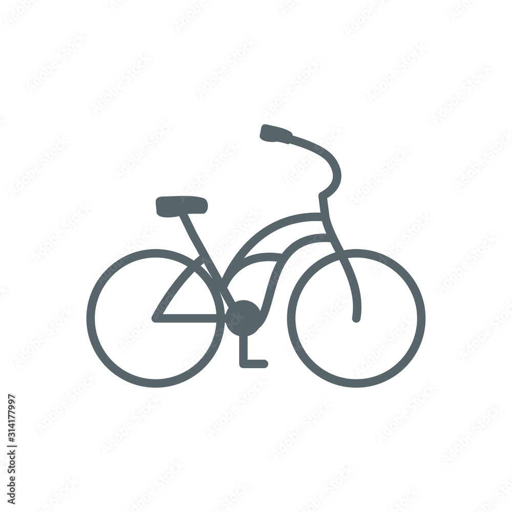 Isolated bike icon vector design Isolated bike icon vector design