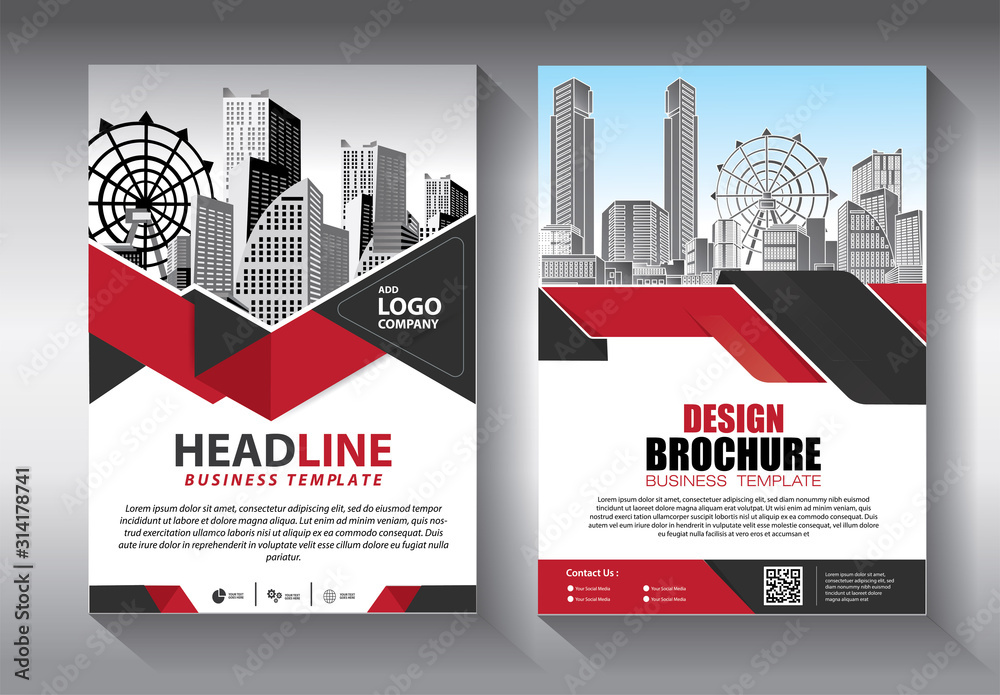 Business abstract vector template. Brochure design, cover modern layout, annual report, poster, flyer in A4 with colorful triangles, geometric shapes for tech, science, market with light background Business abstract vector template. Brochure design, cover modern layout, annual report, poster, flyer in A4 with colorful triangles, geometric shapes for tech, science, market with light background