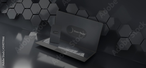 mobile phone and computer d...