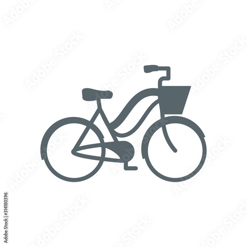 Fototapeta Naklejka Na Ścianę i Meble -  Isolated bike icon vector design