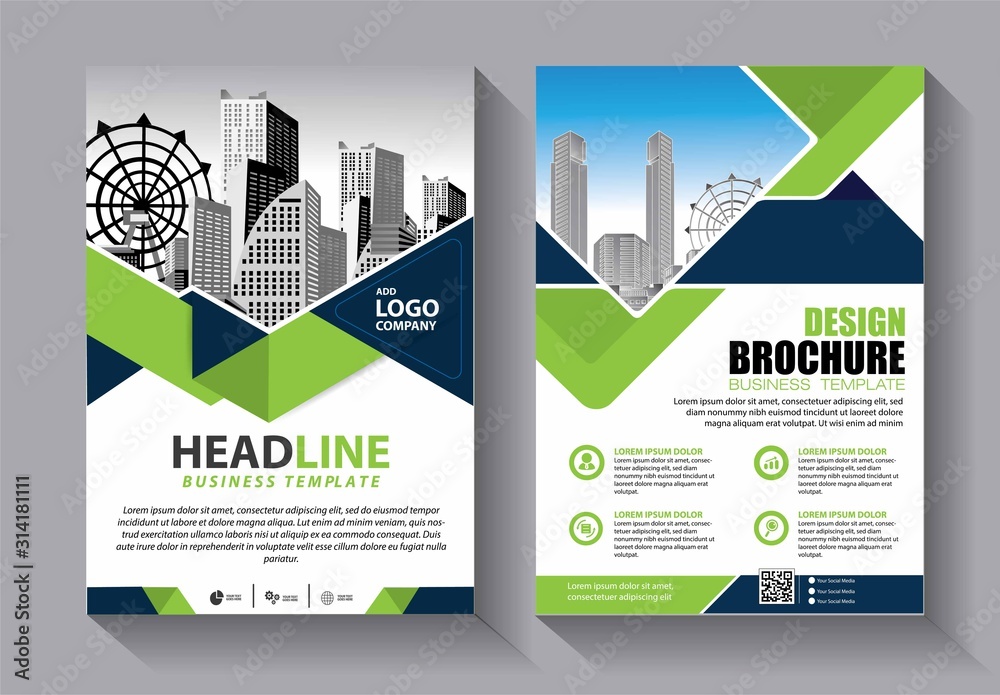 Business abstract vector template. Brochure design, cover modern layout, annual report, poster, flyer in A4 with colorful triangles, geometric shapes for tech, science, market with light background Business abstract vector template. Brochure design, cover modern layout, annual report, poster, flyer in A4 with colorful triangles, geometric shapes for tech, science, market with light background