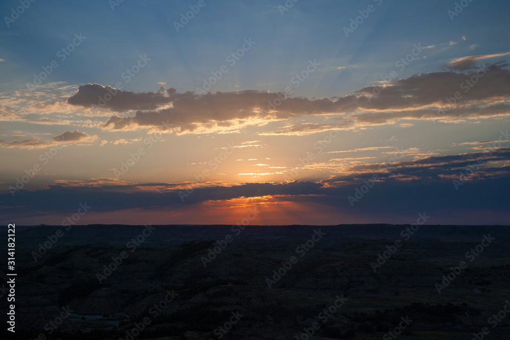 Obraz premium Teddy Roosevelt National Park