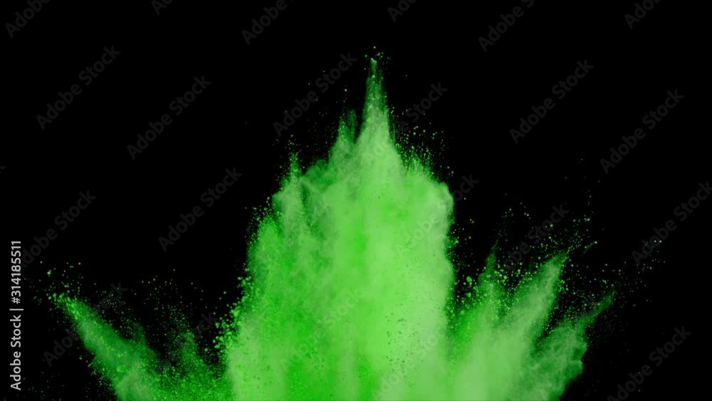 3,071 Green Powder Explosion Stock Video Footage - 4K and HD Video Clips