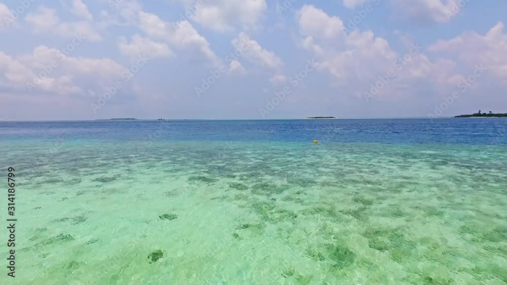 Maldives Islands Tropical Beach Aerial View F Maldives Islands Tropical Beach Aerial View F