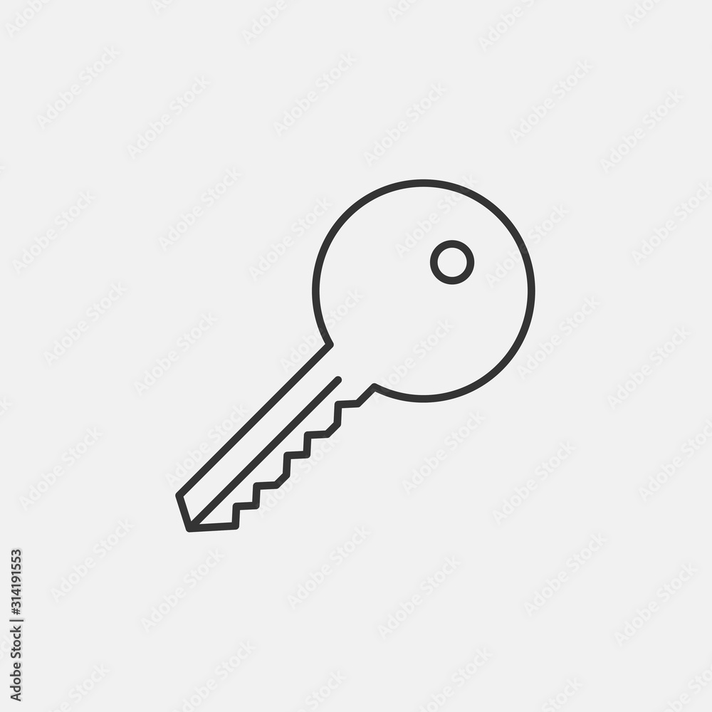 key icon vector illustration for website and graphic design key icon vector illustration for website and graphic design