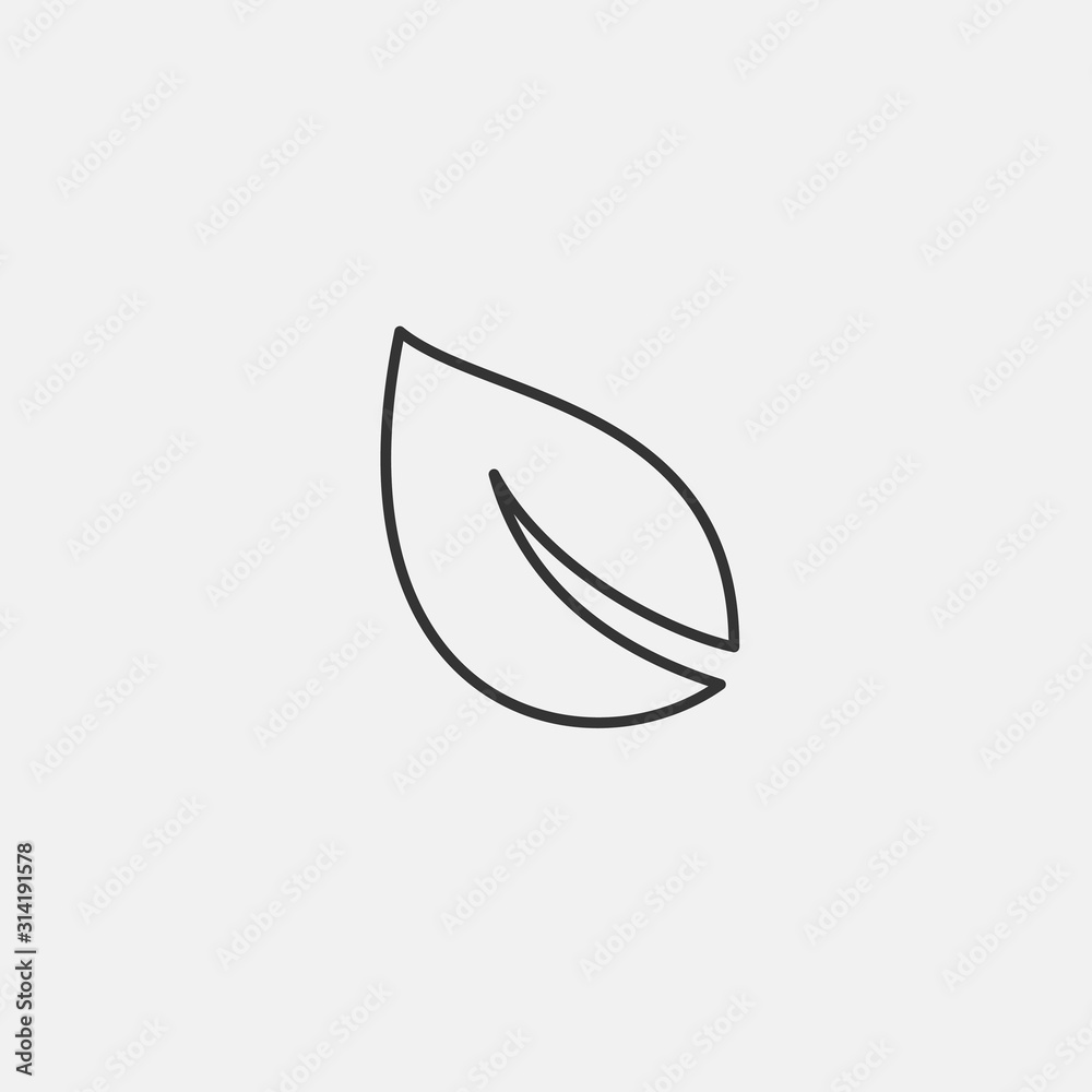leaf icon vector illustration for website and graphic design leaf icon vector illustration for website and graphic design