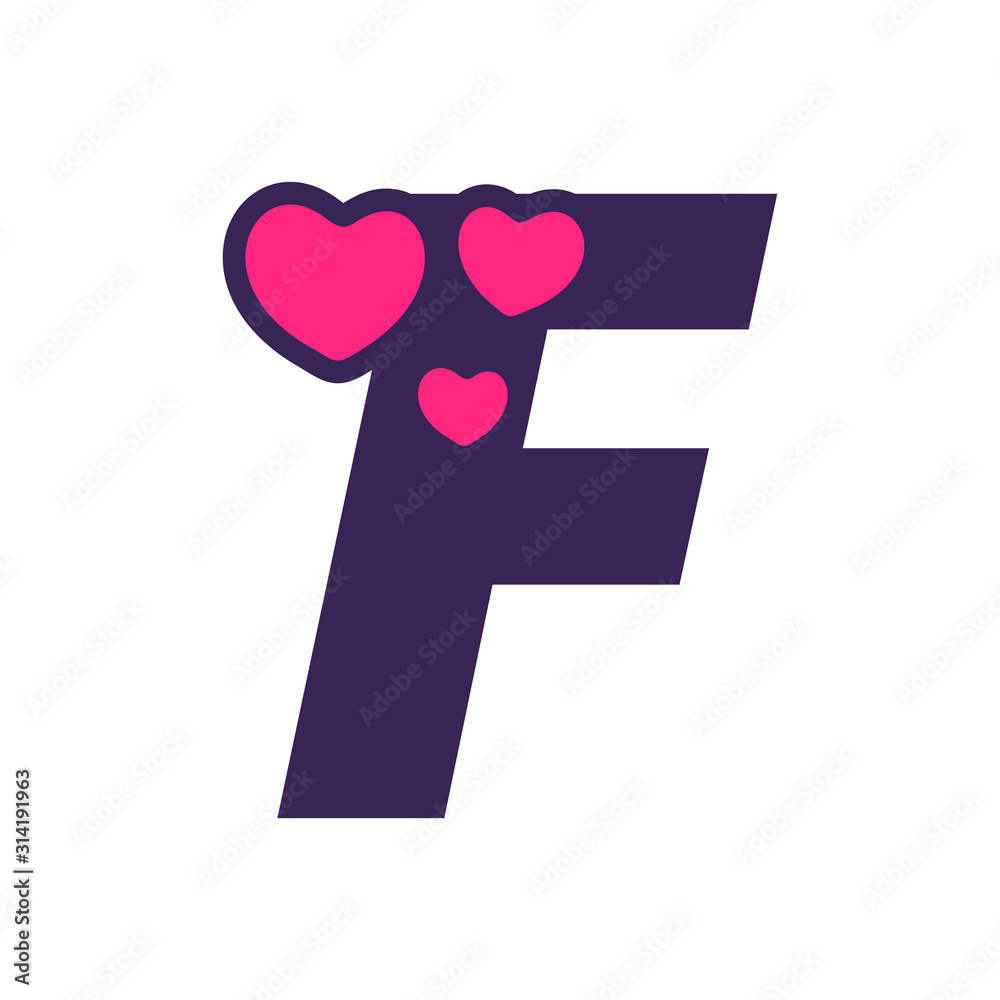 Initial love logo Initial love logo