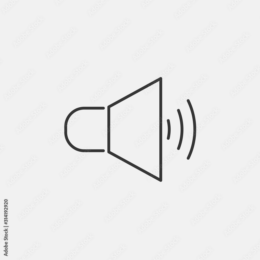 speaker loud icon vector illustration for website and graphic design speaker loud icon vector illustration for website and graphic design