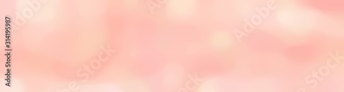 soft blurred iridescent horizontal background with baby pink, antique white and bisque colors space for text or image © Eigens