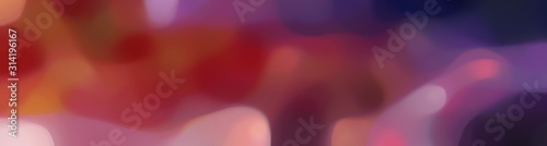 Bild auf Leinwand soft blurred horizontal background texture with dark moderate pink, very dark vi