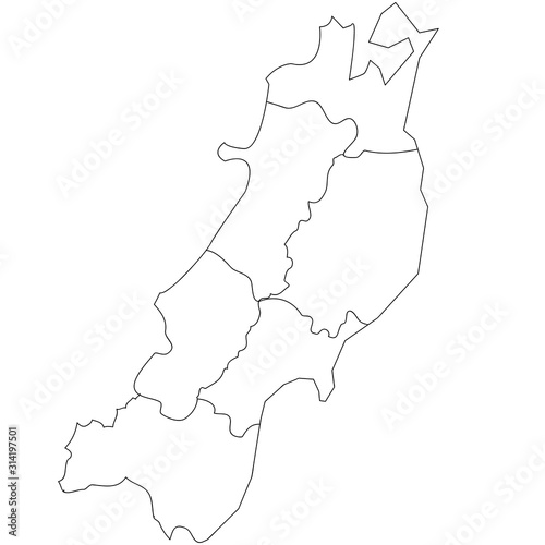 東北地方 ブロック別白地図 Stock Vector Adobe Stock 東北地方 ブロック別白地図 Stock Vector Adobe Stock