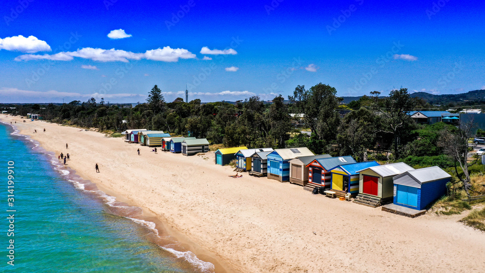 Fototapeta premium Dromana Beach Houses
