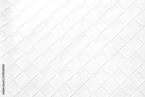 White texture of soft woven leather background