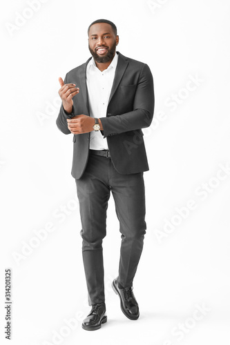 Stylish African-American ma...