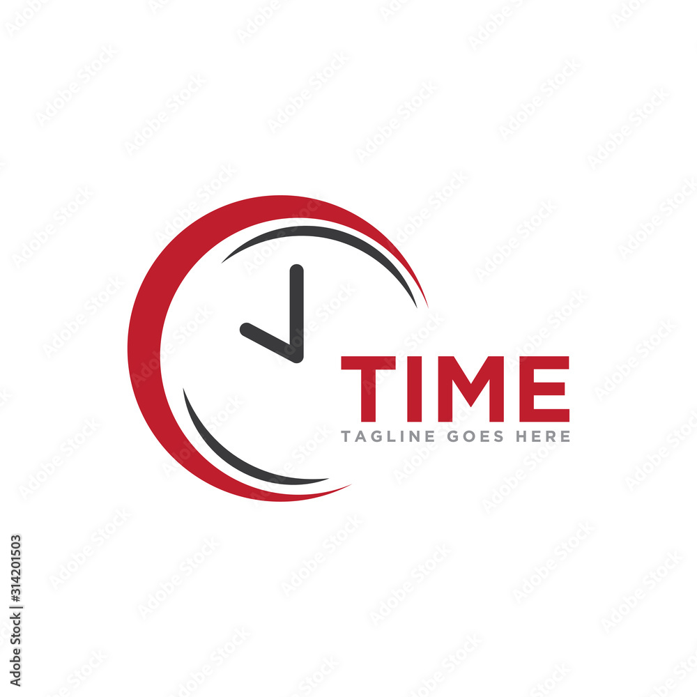 Time logo icon vector. Time logo template. Simple design and trend style design. Time logo icon vector. Time logo template. Simple design and trend style design.