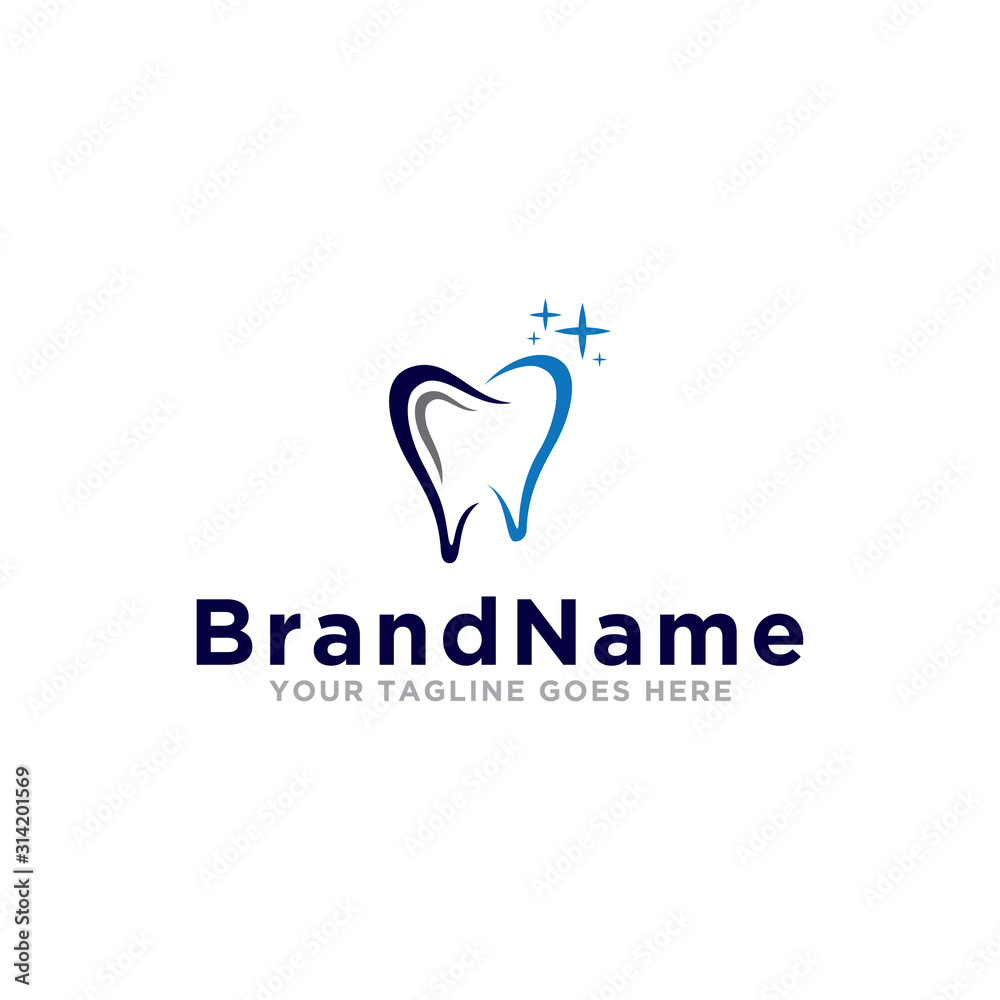 Dental logo icon vector. Dental logo template. Trending design style. Dental logo icon vector. Dental logo template. Trending design style.