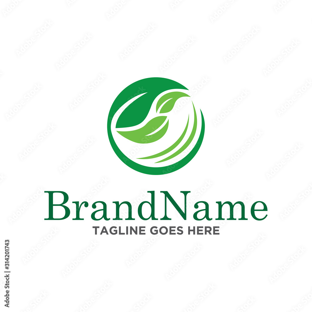 Grass and leaf logo icon vector. Nature logo grass icon template. Grass and leaf logo icon vector. Nature logo grass icon template.