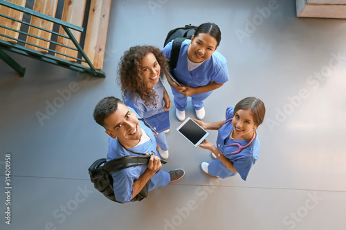 Group of medical students i...