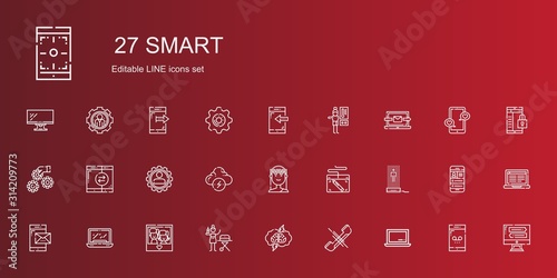 smart icons set