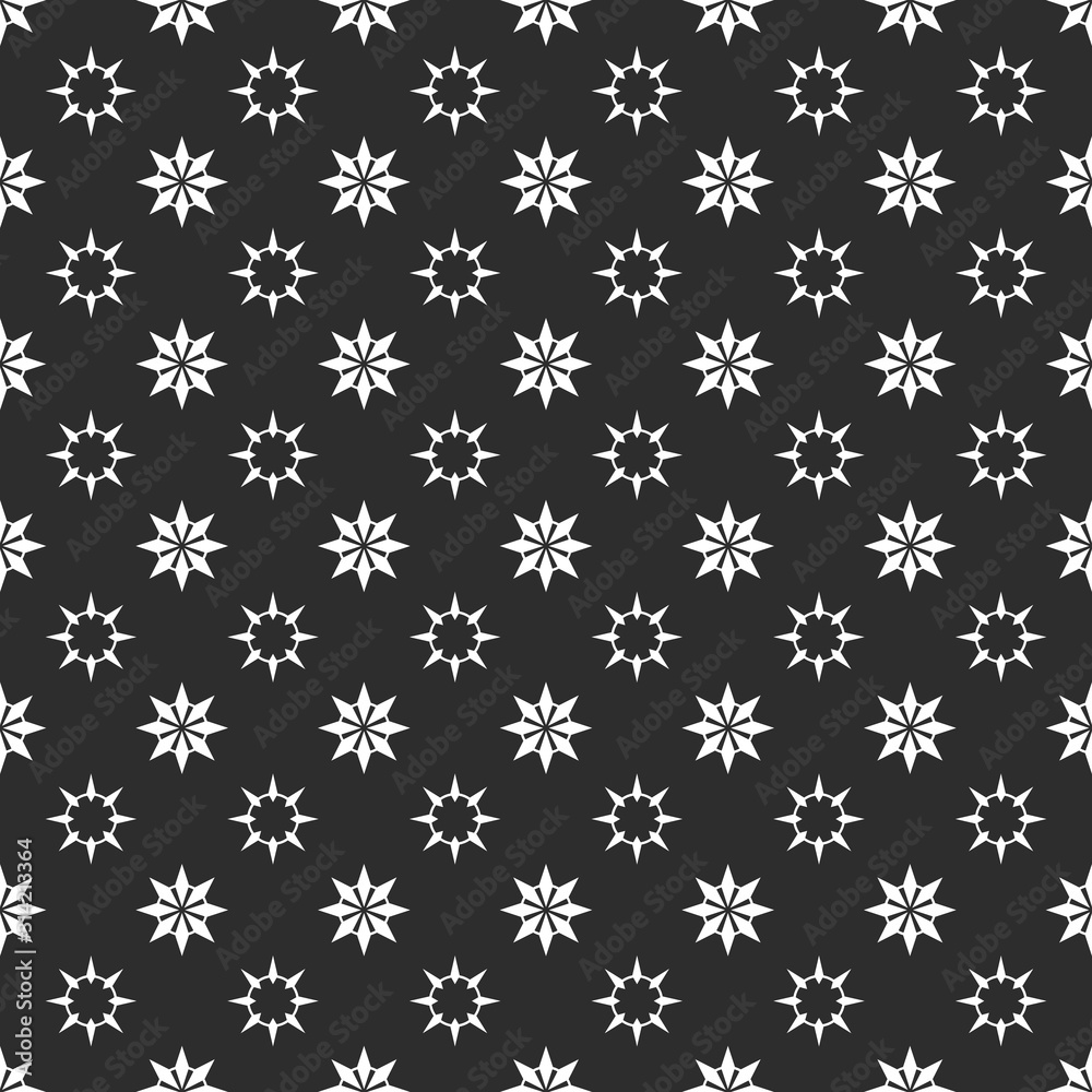 Seamless geometric vector pattern. Ornamental abstract background. Stars. Seamless geometric vector pattern. Ornamental abstract background. Stars.