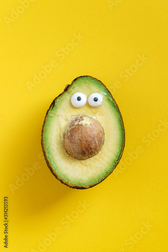 funny avocado