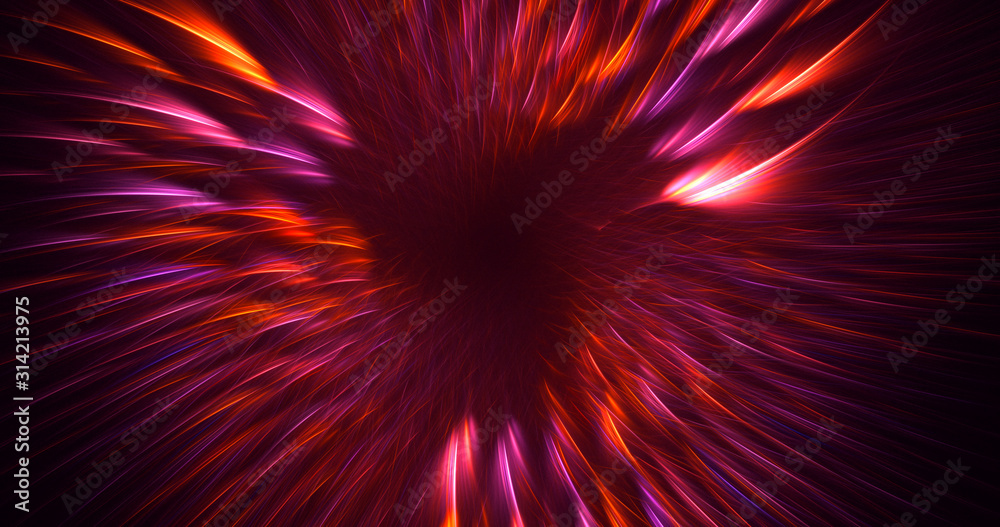 Fractal 3D rendering abstract and shiny background Fractal 3D rendering abstract and shiny background