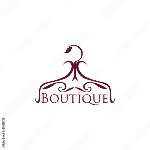 Boutique logo Design Vector Template