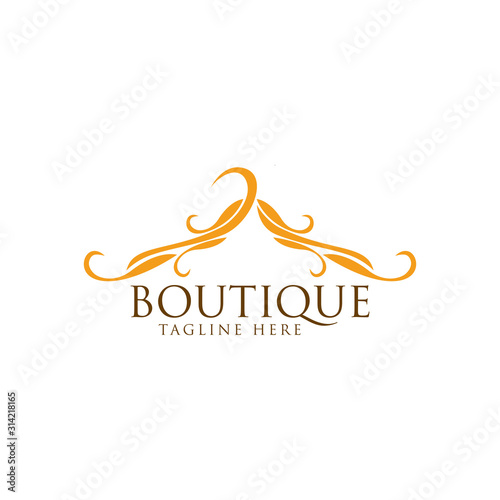 Boutique logo Design Vector Template