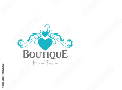 Boutique logo Design Vector Template