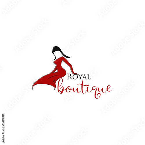 Boutique logo Design Vector Template
